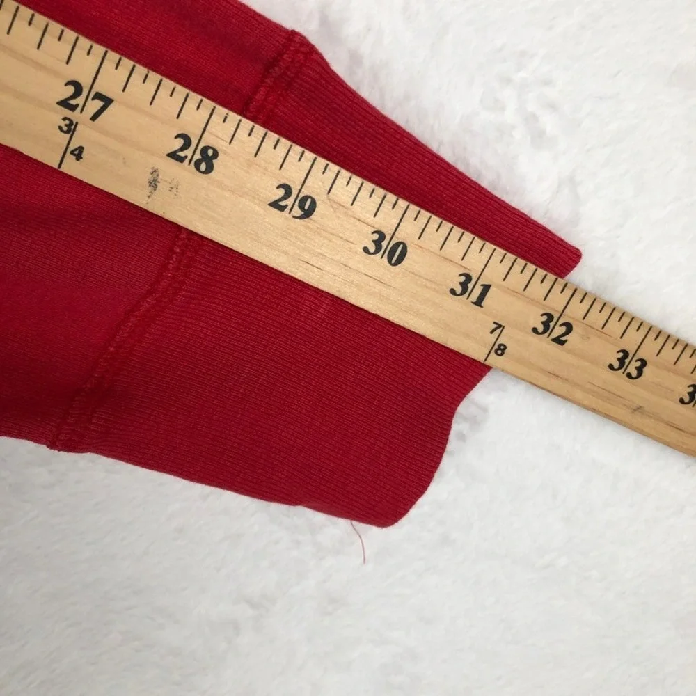 VTG CARHARTT K12 Cotton‎ Union Suit Men's XL Red Long Sleeve One Piece Thermal